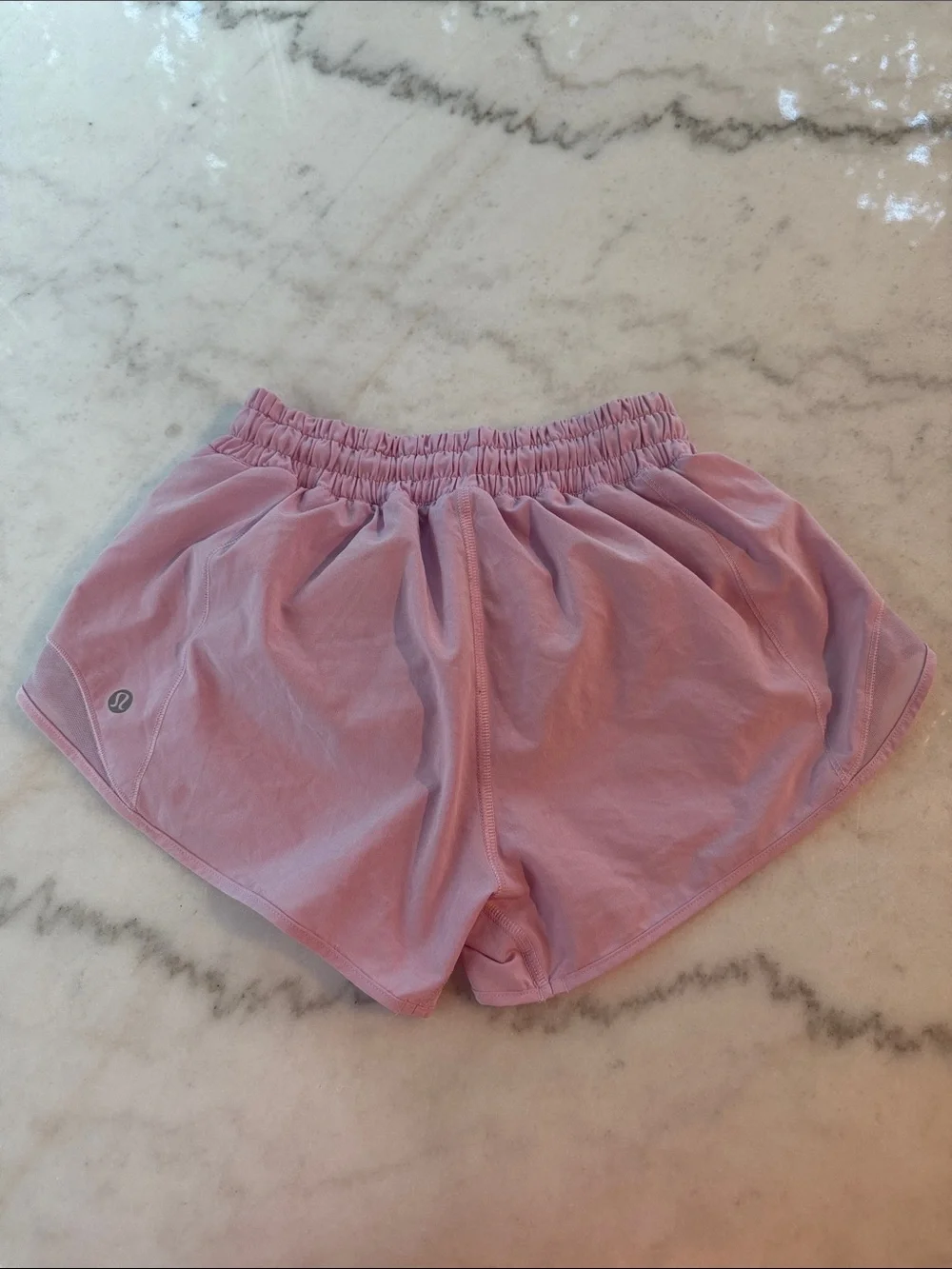 Light pink hotty hot shorts